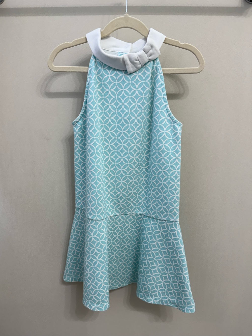 Janie and Jack Geo Ponte dress Size 6